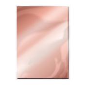 Cardstock -Mirror Card - Rose Platinium                              