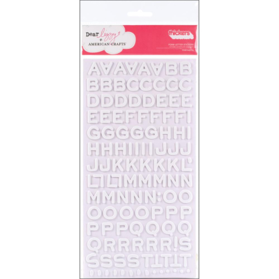 Thickers Alpha Stickers - Fantastic White - 2/Pkg